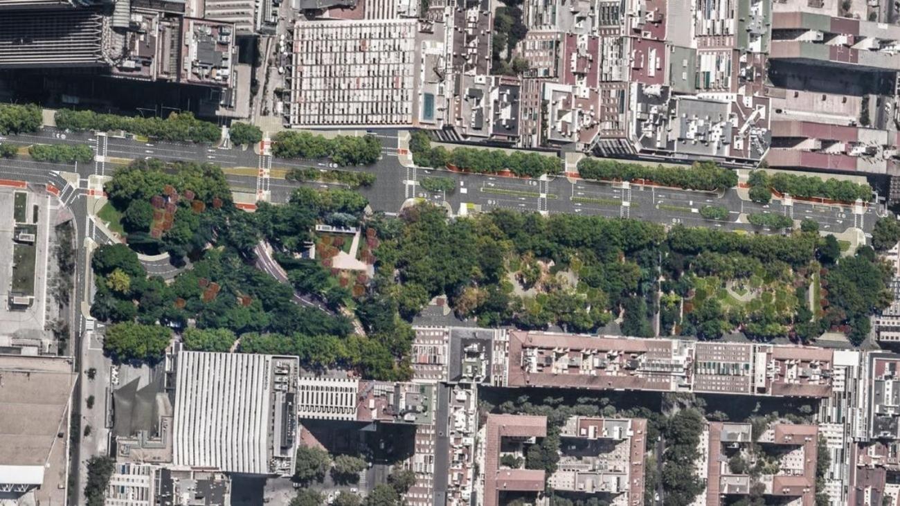 Oasis Urbano En El Corazon Financiero / Castellana, Madrid